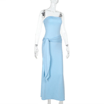 Crawley Maxi Dress - Blue