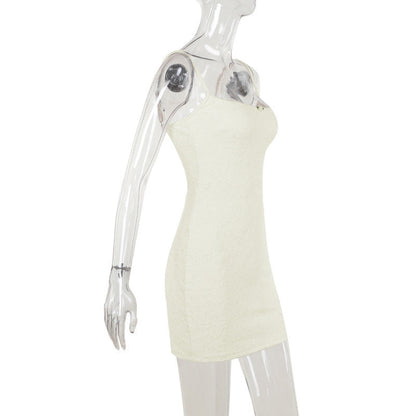 Renys Mini Dress - Apricot