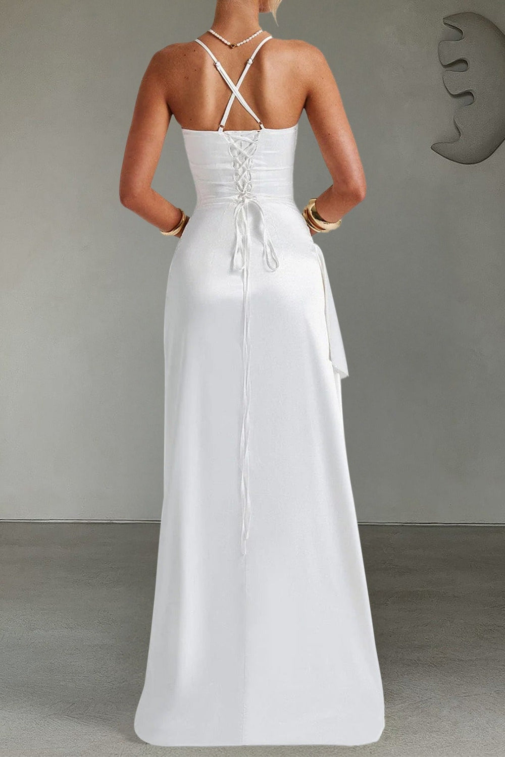 Long Slip Elegant Party Dress