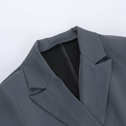 Smoky Dusk Dress-Grey