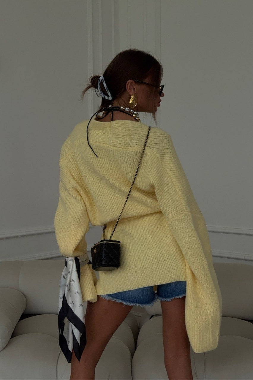 Belted Midi Cardigan