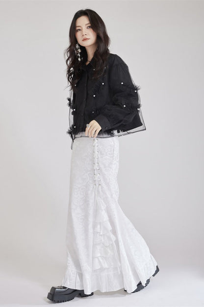 Halloween Punk Mermaid Skirt