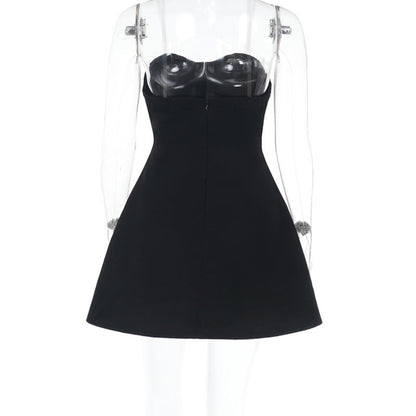 Alarza Mini Dress - Black