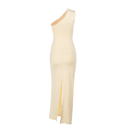 Zuma Assymetrical Dress - Yellow