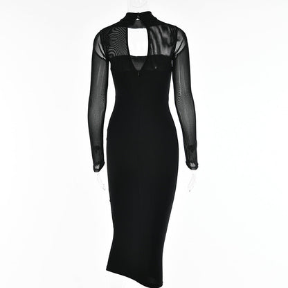 Gisela Bodycon Dress - Black