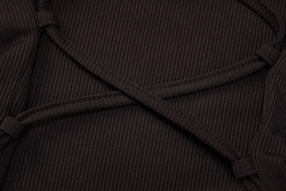 Elizabeth Maxi Dress - Brown