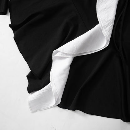 Ruffle Charm 2.0 Mini Dress - Black