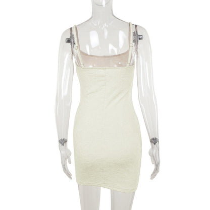 Renys Mini Dress - Apricot