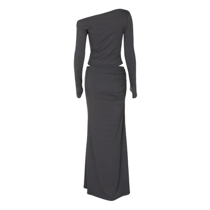 Dark Angel Co-ord  - Dark Grey