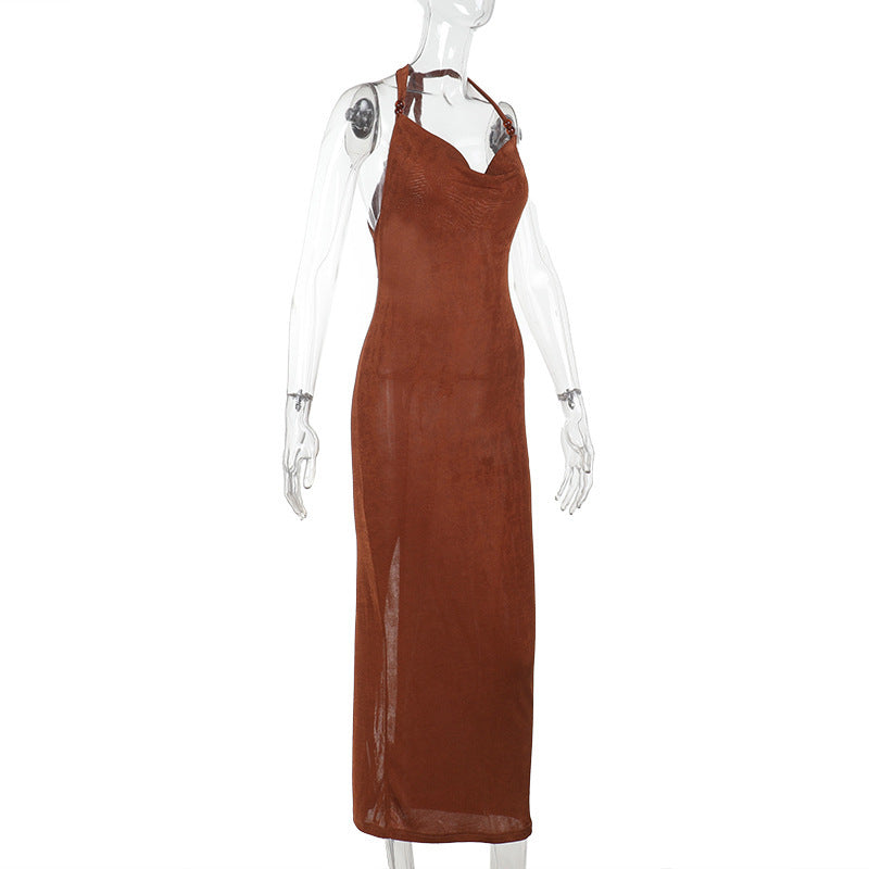 Rowan Maxi Dress - Brown