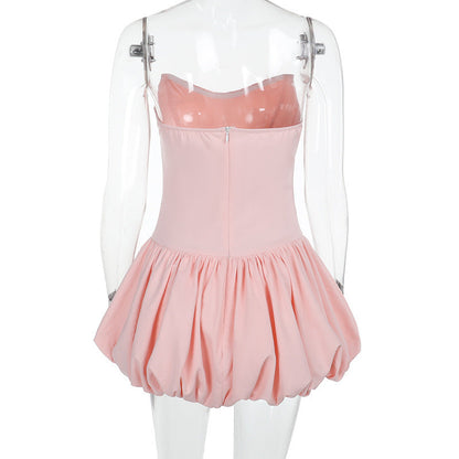 Carnation Mini Dress - Pink