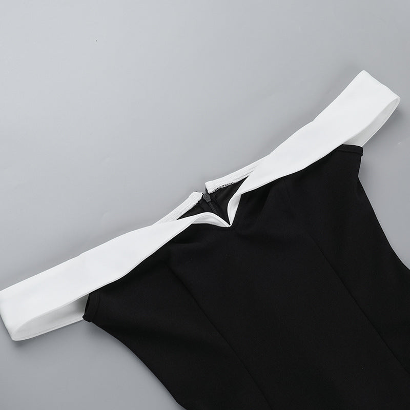 Carolis Mini Dress - Black