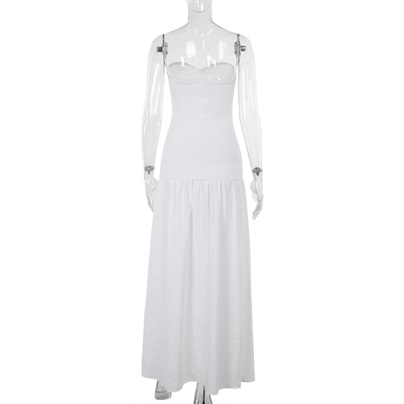 Cruz Maxi Dress-White