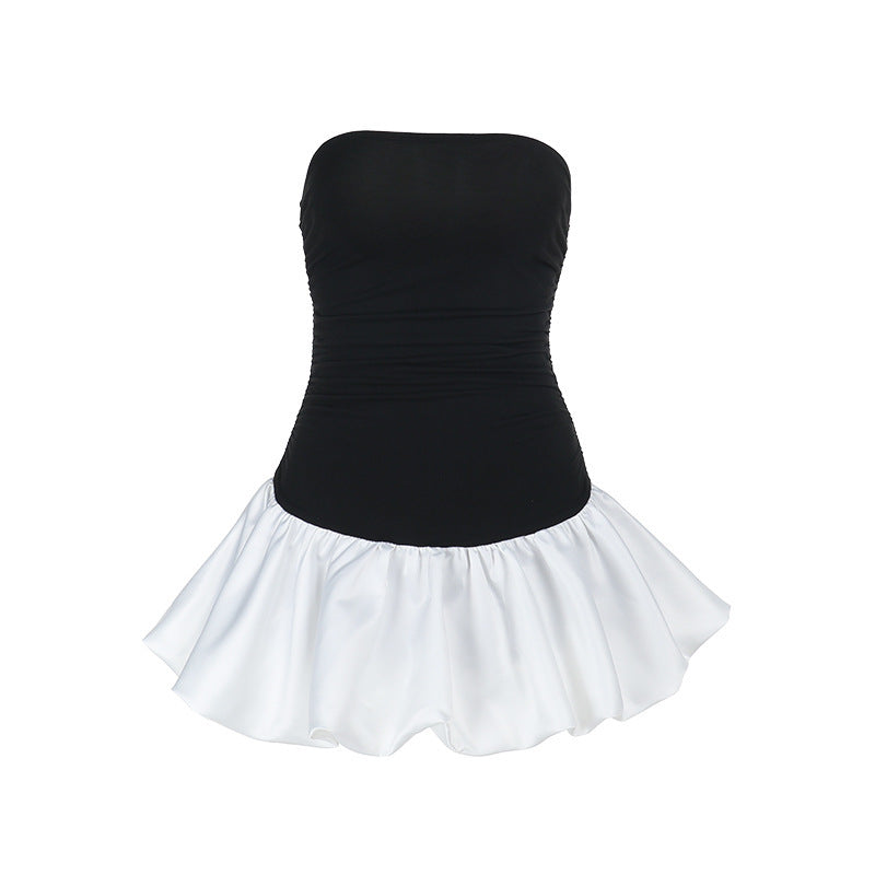 Vemola Mini Dress - Black