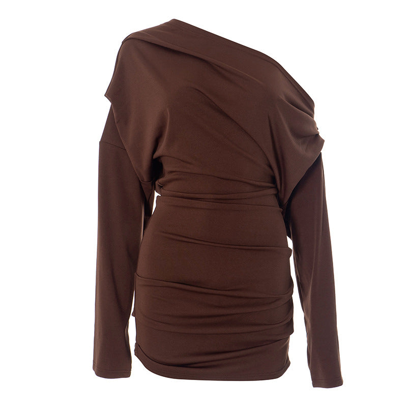 Torres Mini Dress - Brown