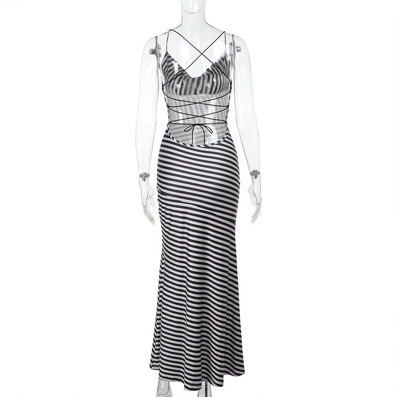 Wilkinson Maxi Dress - Black/White