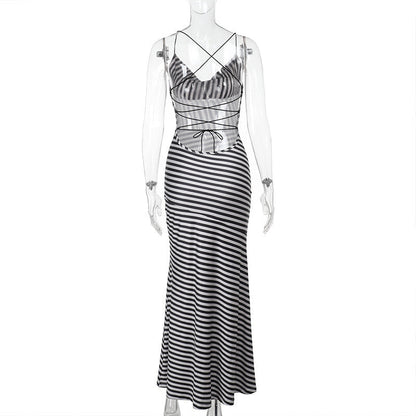 Wilkinson Maxi Dress - Black/White