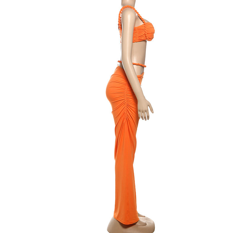 Makoko Co-Ord set - Orange