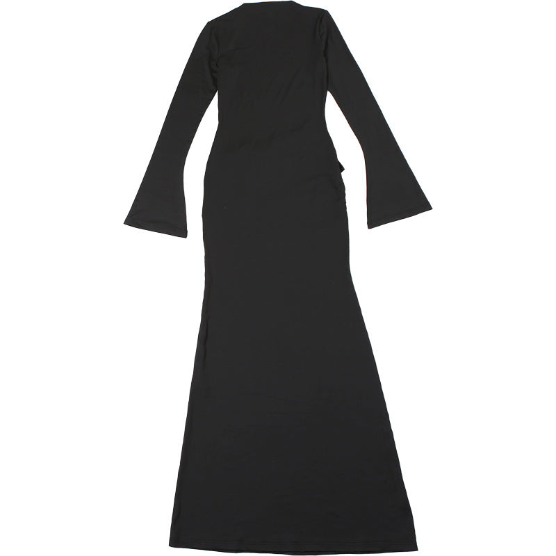 Crimson Embrace dress - Black