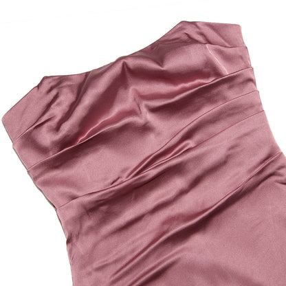 Cassio Mini Dress - Rose Red