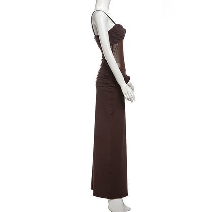 Flawless Maxi Dress - Brown