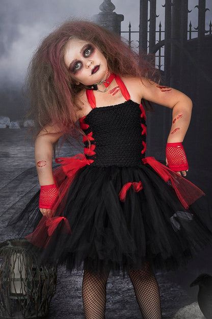 Zombie Princess Dress Kid Halloween Costume