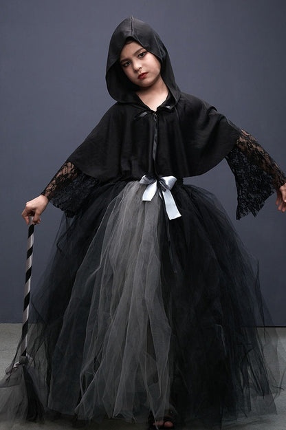 Vampire Gown Kid Halloween Costume