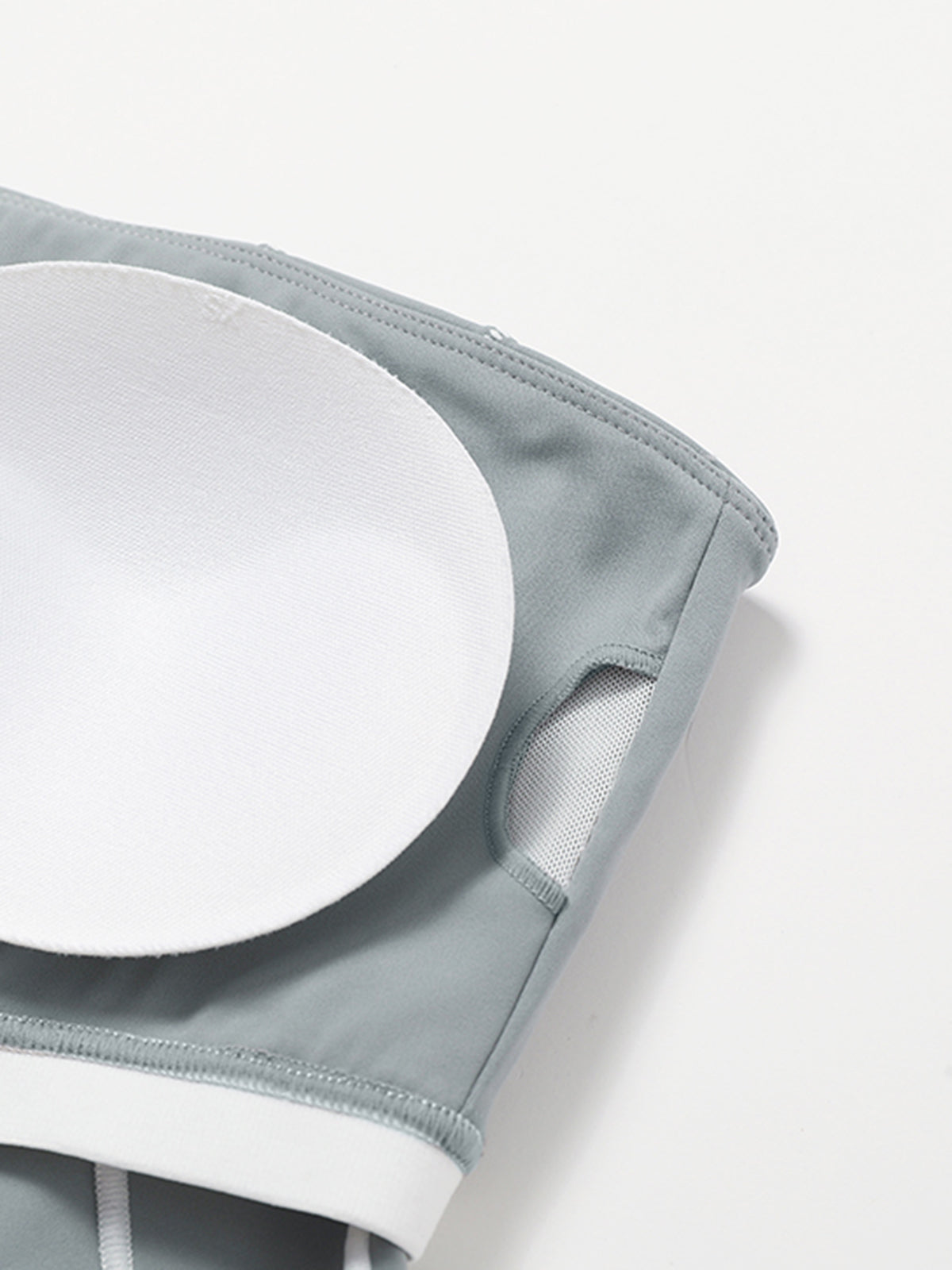 Seamless Contrast Binding Sports Bra Active Tops