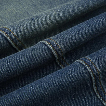 Baddie Cut Out Low Rise Denim Jeans