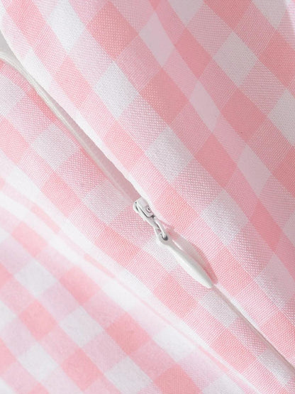 Coquette Gingham Mini Dress