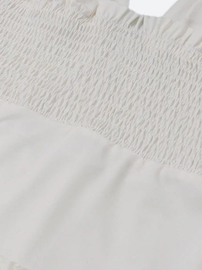 Coquette Halter Neck Mini Dress