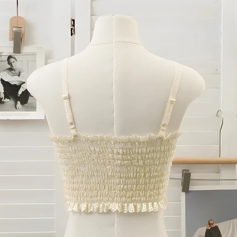 Cottagecore Floral Crop Top