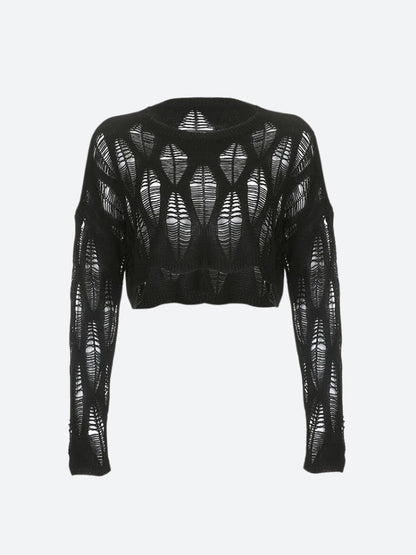 Crochet Crop Sweater