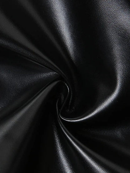 Cyberpunk Halter Neck Tie Top