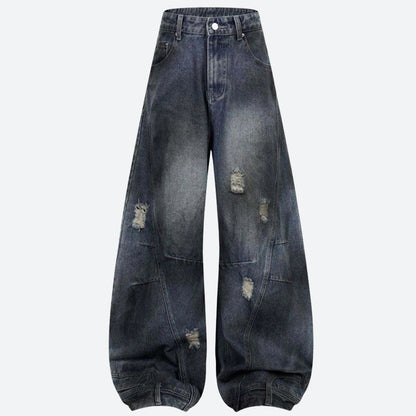 Distressed Baggy Jeans