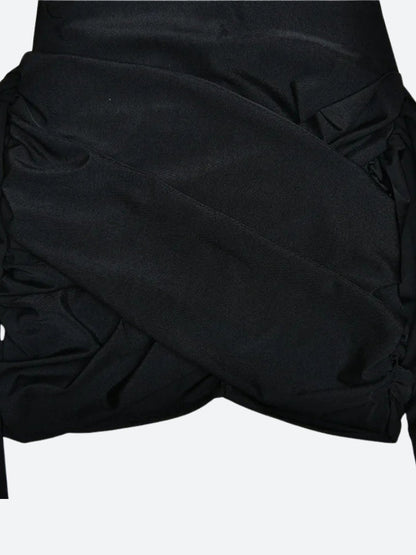 Draped Bodycon Mini Dress