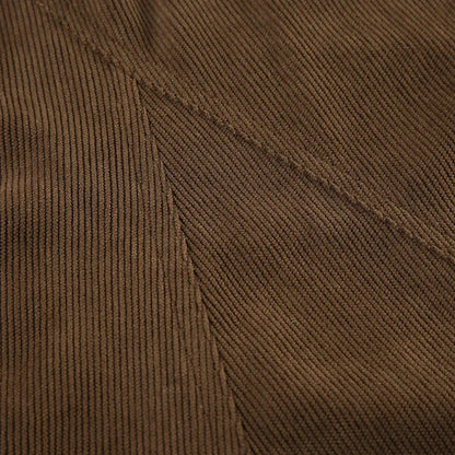 Fairy Grunge Corduroy Midi Skirt