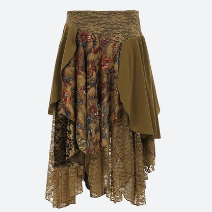 Fairycore Layered Midi Skirt