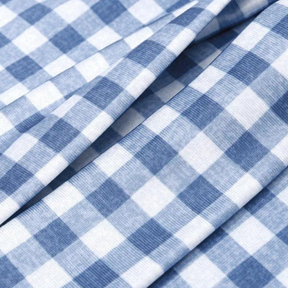 Gingham Bow Backless Top