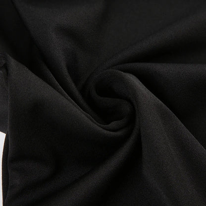 Goth Ruched Flower Flare Pants