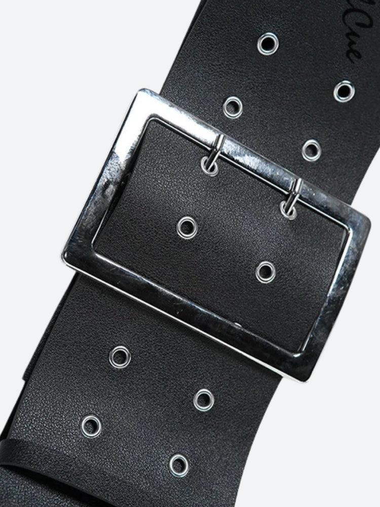 Grunge Belt Crop Top