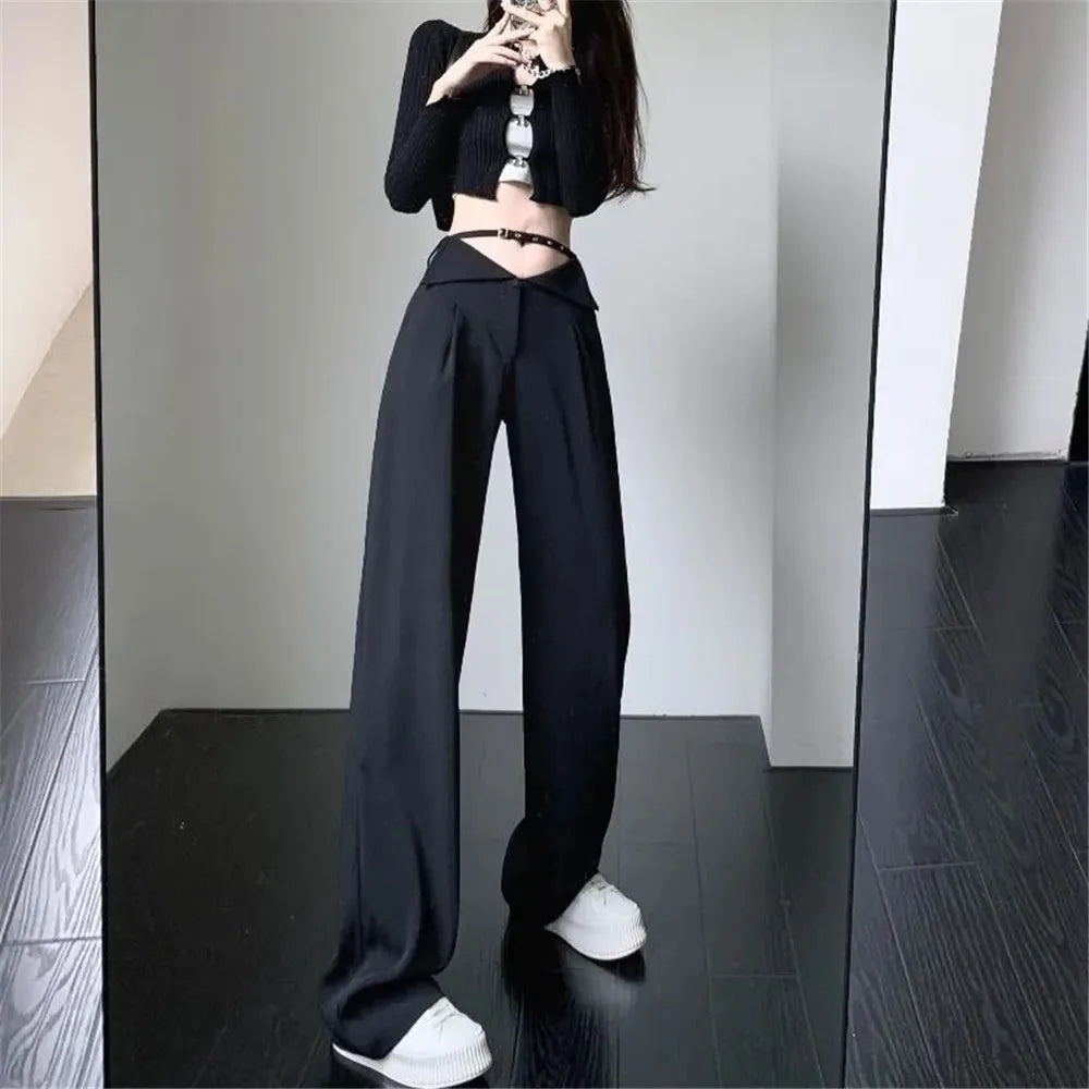 High Gothic Hop Waisted Hip Halloween Pants