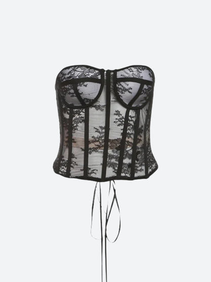 Lace Corset Top