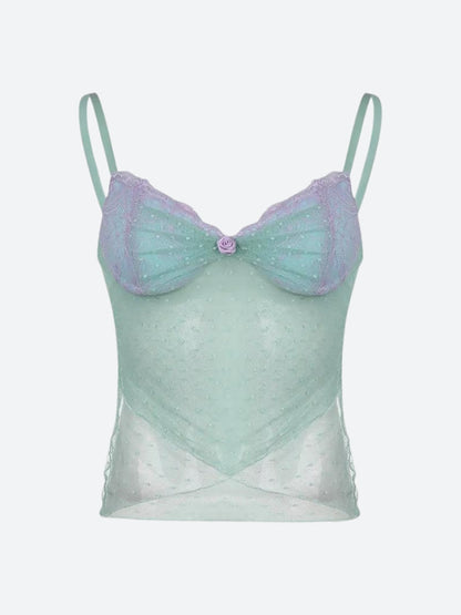 Mermaid Sheer Mesh Top
