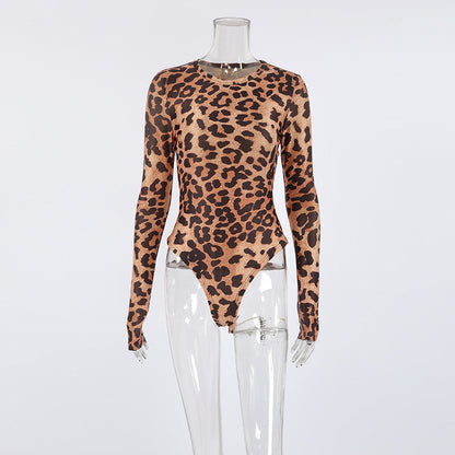 Safari Bodysuit - Brown