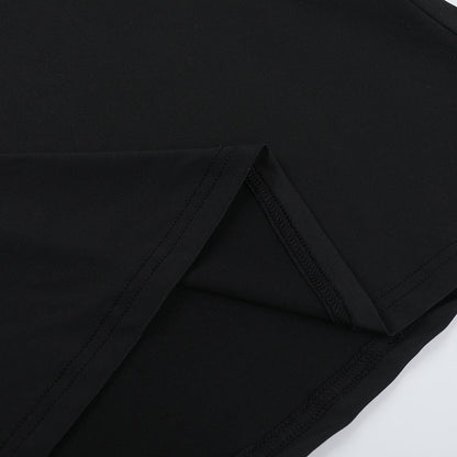 Irish Slit Dress - Black