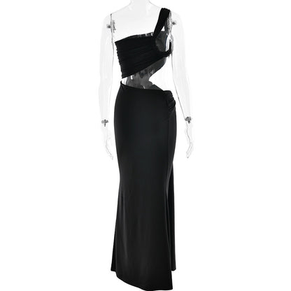 Pathy Maxi Dress - Black