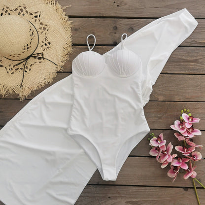 Zavya Swimsuit Set  - White
