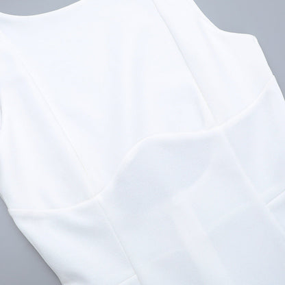 Bodrum Mini Dress - White