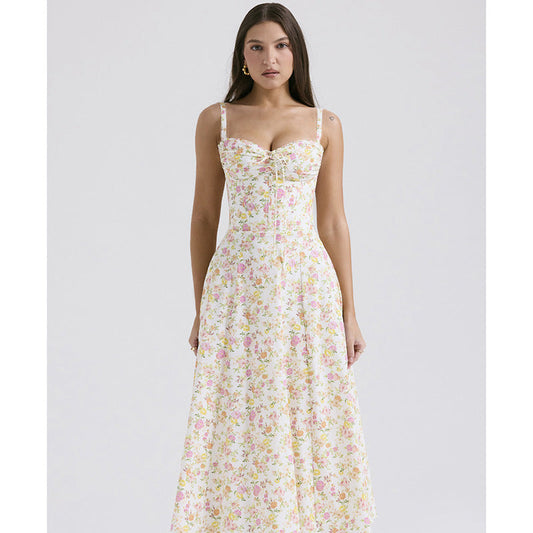 Megan Maxi Dress - Pink